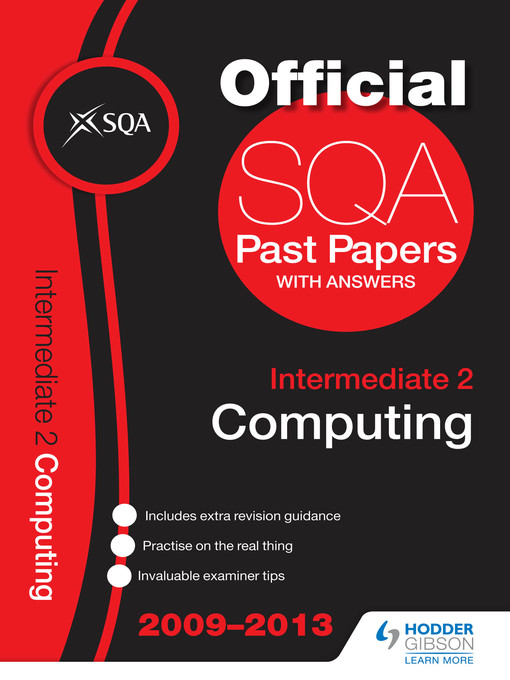 Upplýsingar um SQA Past Papers 2013 Intermediate 2 Computing eftir SQA - Biðlisti